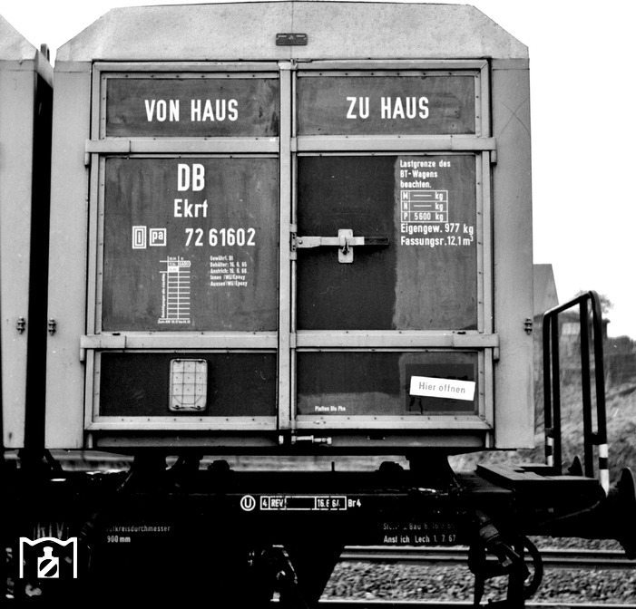 BTms55 mit Ekrt Foto Johannes Glöckner 1955 Bildlink: Eisenbahnstiftung Joachim Schmidt