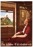 Werbeplakat der Deutschen Reichsbahn. (1935) <i>Foto: WER</i>