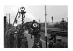 Ein Sonderzug mit 39 128 des Bw Wuppertal-Langerfeld läuft anlässlich des 100 jährigen Jubiläums der Strecke Düsseldorf - Wuppertal im Bahnhof Erkrath ein. (20.12.1938) <i>Foto: RVM (Eckler)</i>