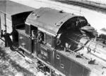 94 521 mit einer neuen Kurzwellen-Rangierfunkeinrichtung im Rangierbahnhof von Wustermark. (1931) <i>Foto: RVM</i>