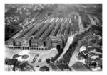Luftbildaufnahme von Kassel Hbf. (1929) <i>Foto: RVM</i>