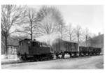 Rollbock-Güterzug der Kleinbahn Engelskirchen - Marienheide. (1935) <i>Foto: DLA Darmstadt</i>