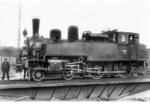 Lok 5 der Eutin-Lübecker Eisenbahn, eine ehemalige preußische T 5 von Henschel, Baujahr 1911. (1926) <i>Foto: Werner Hubert</i>