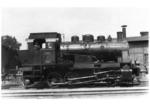 Lok 9 der Kleinbahn Lüneburg - Soltau. (1930) <i>Foto: Rudolf Kreutzer</i>
