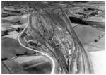 Luftbildaufnahme des Rangierbahnhofs von Hamm in Westfalen. Vorne links das Betriebswagenwerk (Bw Hamm 2). (1928) <i>Foto: RVM</i>