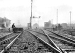 Fahrbare Draisine im Rangierbahnhof Berlin-Pankow. (1942) <i>Foto: RVM (Ittenbach)</i>
