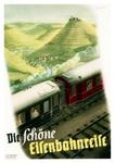 Werbeplakat der Deutschen Reichsbahn. (1935) <i>Foto: WER</i>