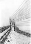 Winterstimmung auf einer Hauptbahn bei Hannover. (1932) <i>Foto: RVM (Berkowski)</i>