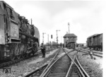 50 442 wartet im Rangierbahnhof Berlin-Pankow auf Ausfahrt. (1942) <i>Foto: RVM / Ittenbach</i>