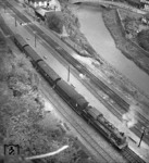 Ein Personenzug mit einer 78 verlässt den Bahnhof Altenahr in Richtung Remagen.  (1937) <i>Foto: RVM (Felten)</i>