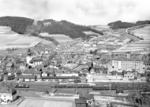 Blick auf den Bahnhof Probstzella mit einer wartenden E 94. (1940) <i>Foto: RVM</i>