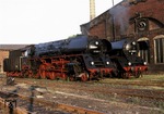 01 1531 und 41 1185 im Bw Chemnitz-Hilbersdorf. (06.09.1996) <i>Foto: Joachim Bügel</i>