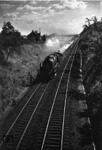 39 046 mit einem Schnellzug bei Sechtem zwischen Bonn und Köln. (1934) <i>Foto: RBD Köln</i>
