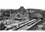 Blick auf das imposante Bahnhofsgebäude von Dresden Hbf. (1928) <i>Foto: RVM</i>