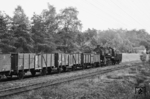 58 1179 macht sich als Schiebelok am Güterzug mit 23 1112 (vgl Bild-Nr. 15736) nützlich. (22.06.1966) <i>Foto: W. A. Reed</i>