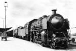 18 609 im Bahnhof Friedrichshafen. (1962) <i>Foto: Slg. Eisenbahnstiftung</i>