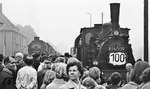 Sonderzüge anlässlich der Feierlichkeiten zum 100 jährigen Streckenjubiläum Chemnitz - Aue. (21.09.1975) <i>Foto: Burkhard Wollny</i>