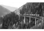 Eine unbekannte bad. VIb auf der alten Ravennabrücke bei Höllsteig (Höllentalbahn). (1928) <i>Foto: RVM</i>