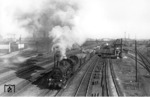 57 2920 verlässt den Rangierbahnhof Hannover-Linden. (1930) <i>Foto: Rudolf Kreutzer</i>