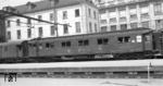 Schlafwagen Nr. 30066 der DSG im Bahnhof Basel SBB. (07.1951) <i>Foto:  Joseph P.Saitta</i>