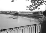 Eine unbekannte 18.4 rangiert auf dem Bodenseedamm in Lindau. (1938) <i>Foto: RVM (Felten)</i>