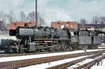 Aus Horb war die Tübinger 050 383 mit Ng 17063 nach Freudenstadt gekommen. (04.04.1973) <i>Foto: Wolfgang Bügel</i>