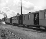 99 7204 rangiert im Bahnhof Mudau. (08.1963) <i>Foto: Slg. Eisenbahnstiftung</i>