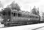 elT 1008 (späterer ET 88 02) auf der am 1. Juni 1914 elektifizierten Strecke Nieder Salzbrunn - Bad Salzbrunn - Fellhammer - Halbstadt in Fellhammer. (1929) <i>Foto: Rudolf Kallmünzer</i>