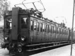 elT 1008 (späterer ET 88 02) auf der 1914 	elektrifizierten schlesischen Hauptbahn Nieder Salzbrunn - Bad Salzbrunn - Fellhammer - Halbstadt in Fellhammer. (1929) <i>Foto: Rudolf Kallmünzer</i>