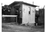 Schrankenposten 58 bei Aachen. (1926) <i>Foto: RVM</i>