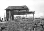 Das Reiterstellwerk "Hma" im Rangierbahnhof von Hamm/Westf. (1955) <i>Foto: Willi Marotz</i>