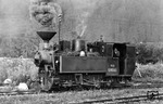 In die Baureihe U 45.9 wurden mehrere Schmalspur-Tenderlokomotiven von tschechischen Waldbahnen unterschiedlicher Hersteller wie MAVAG (Budapest) und O&K (Berlin) mit ähnlicher Charakteristik und Leistung eingegliedert. U 45.902 (Baujahr 1916) wurde auf der ehemaligen Waldbahn bei Pribylina in der Nähe von Liptovsky Hradok (Slowakei) eingesetzt. (27.07.1971) <i>Foto: Johannes Glöckner</i>