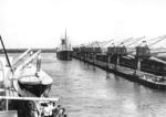 Blick auf die Hafenanlagen von Bremerhaven. (1931) <i>Foto: RVM</i>