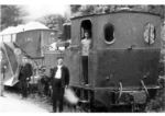 Ein Zug auf der 18,5 km langen Leppetalbahn, eingleisigen Kleinbahnstrecke von Engelskirchen nach Marienheide. (1926) <i>Foto: RVM</i>