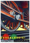 Werbeplakat der Deutschen Reichsbahn. (1935) <i>Foto: RVM / WER</i>