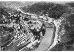 Blick auf Bad Ems mit seinen Bahnhofsanlagen. (1931) <i>Foto: RVM</i>