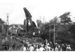 Einsatz von schwerem Gerät beim Brückenbau in Heiligenstadt. (1932) <i>Foto: RVM</i>