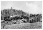 EG 592 (spätere E 91 92) auf dem Boberviadukt bei Hirschberg (Schlesien). (1926) <i>Foto: RVM</i>