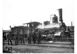 Lok 51.37 der k.k. österreichischen Staatsbahnen an einem unbekannten Ort. (1910) <i>Foto: Slg. Eisenbahnstiftung</i>