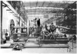 Achsenschleifmaschine der Fa. Schmidt aus Offenbach im RAW Bremen-Sewaldsbrück. (1934) <i>Foto: RVM</i>
