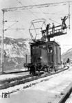 Fahrleitungs-Gerätewagen auf der Tauernbahn in Österreich. (1938) <i>Foto: RVM</i>