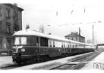 Probefahrt des fabrikneuen SVT 137 901, gebaut von MAN und - im elektrischen Teil - von BBC.  (1938) <i>Foto: RVM</i>