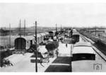 Ladestraße im Bahnhof Halstenbek vor den Toren Hamburgs. (1932) <i>Foto: Walter Hollnagel</i>
