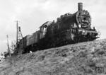 57 3119 vor einem Bauzug in der RBD Halle. (1934) <i>Foto: RVM</i>