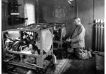 Aggregate im Funkwagen der Deutschen Reichsbahn. (1932) <i>Foto: RVM</i>