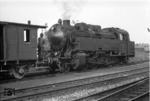 Lok 0123 der Westfälischen Landeseisenbahn rangiert im Bahnhof Lippstadt. (06.08.1968) <i>Foto: Wolfgang Bügel</i>