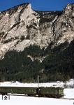 144 505 bei Winkl auf dem Weg nach Berchtesgaden. (30.12.1973) <i>Foto: Peter Schiffer</i>