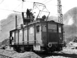 Ein Eigenbau der Reichsbahn bei Oberleitungsarbeiten in Hall/Tirol. (1938) <i>Foto: RVM</i>
