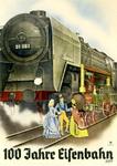 Werbeplakat der Deutschen Reichsbahn anlässlich der Jubiläumsfeier in Nürnberg. (1935) <i>Foto: WER</i>