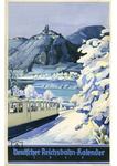 Das Titelbild der Reichsbahn-Kalenders 1937 zierte der Diesel-Aussichtstriebwagen VT 137 240. Der Kalender 1937 hatte das Schwerpunktthema "Die Reichsbahn im Jahreslauf". Der zwischen 1929 und 1943 erschienene Kalender war eine feste Institution bei Eisenbahnern und der deutschen Bevölkerung. Sein geradezu legendärer Ruf hat sich bis in die heutige Zeit erhalten. Auf anfänglich rund 125, später dann 160 Seiten pro Jahr bot er dem Betrachter sowohl hervorragende Aufnahmen namhafter Fotografen wie Bellingrodt, Hubert oder Maey als auch auf Zeichnungen einen breiten und interessanten Einblick in die ganze Vielfalt der Eisenbahnwelt. (1937) <i>Foto: Jupp Wiertz/WER</i>